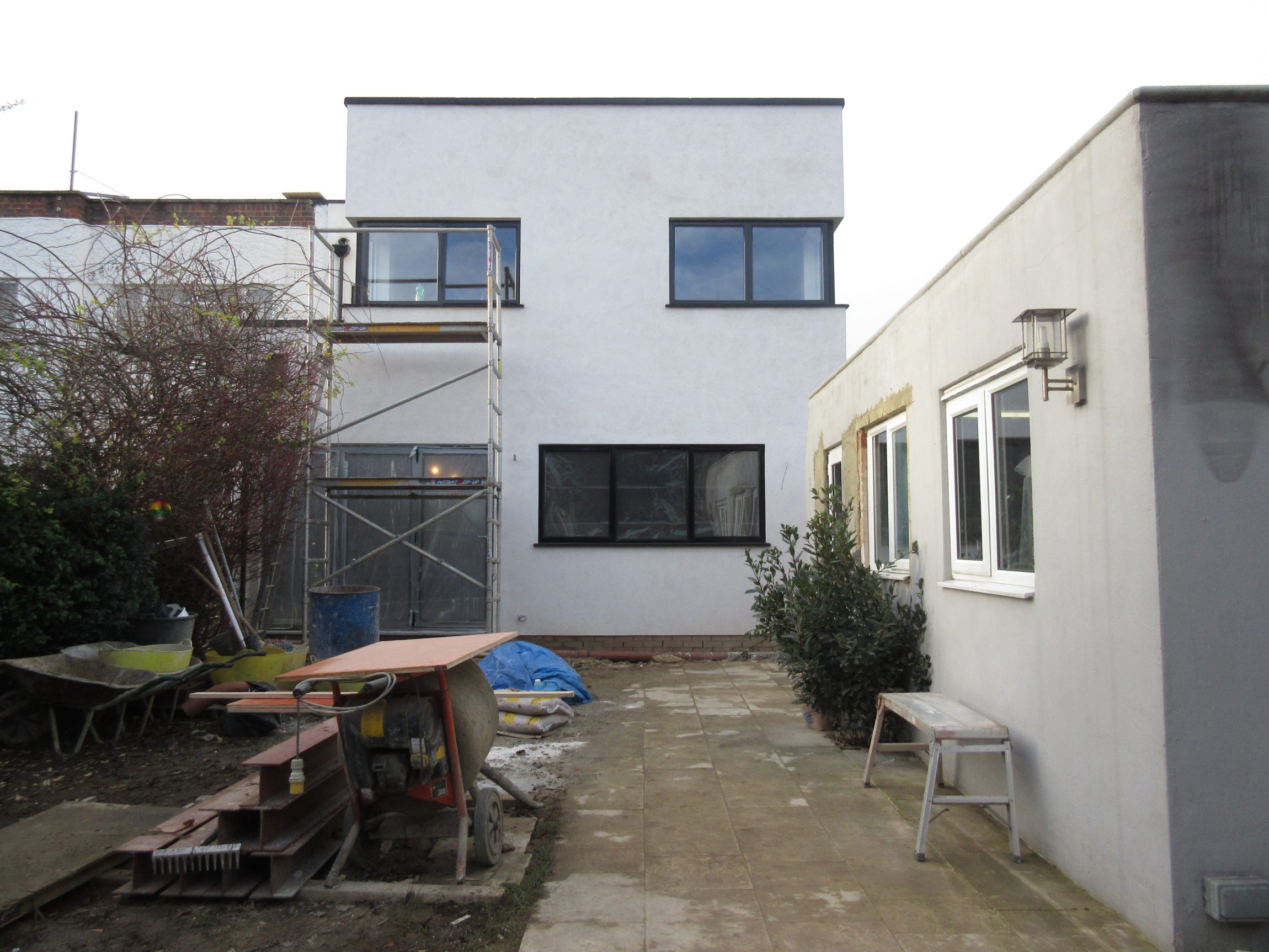 Rear view of property before extension and renovation in Kingston (KT5), managed by Casey & Fox